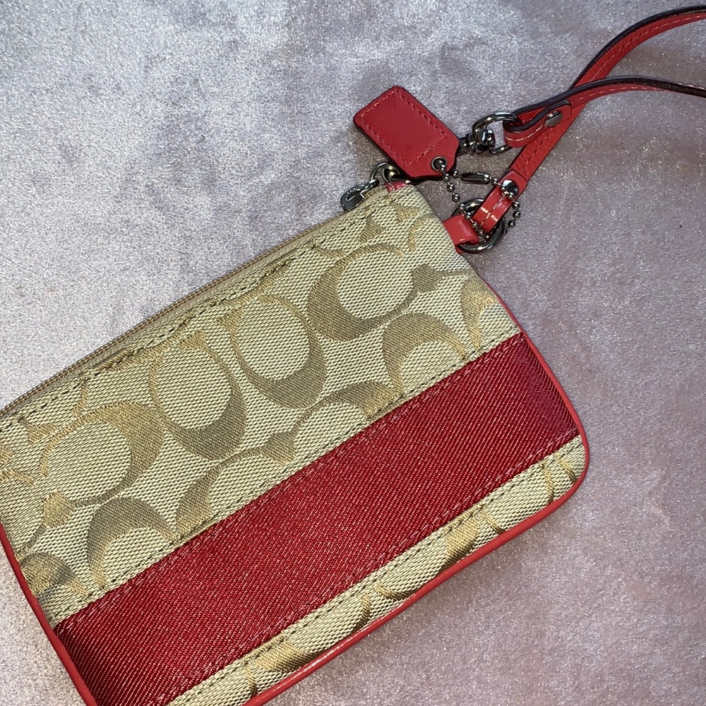 Coach wristlet
